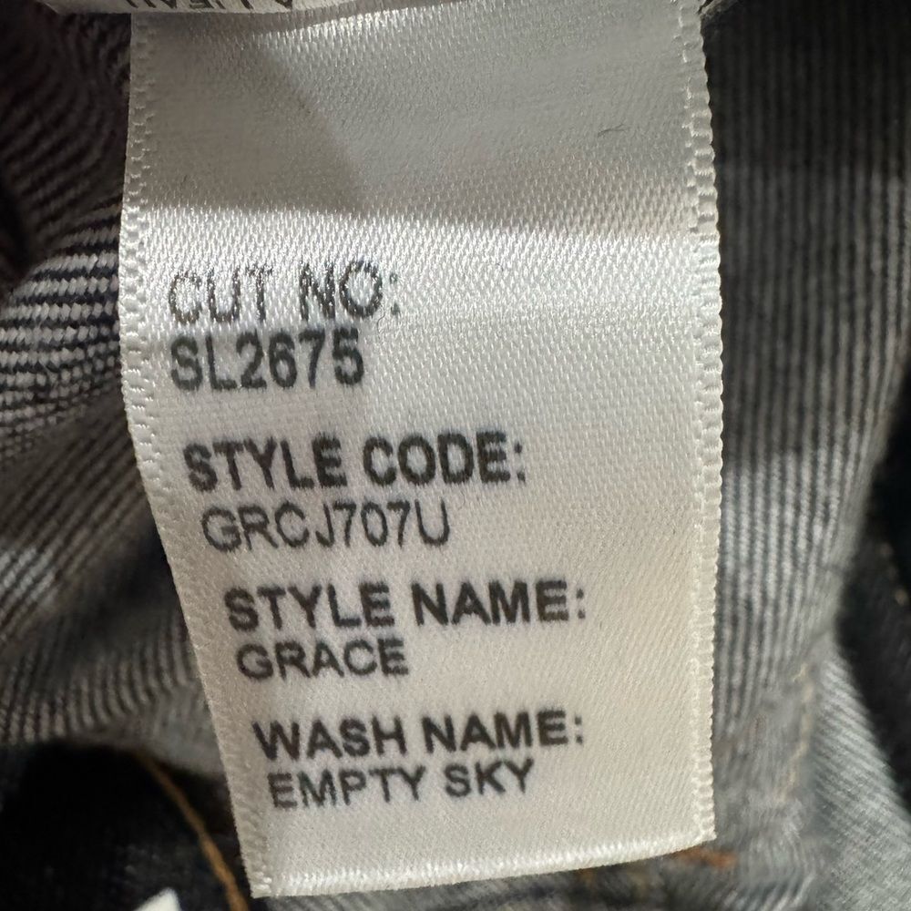 NEW SLVRLAKE Grace Wide Leg Jeans in Empty Sky - Picture 11 of 13